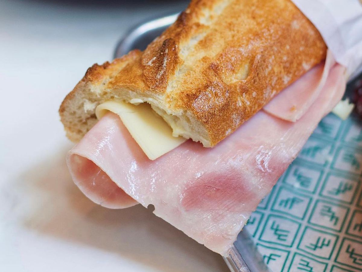 A sandwich.