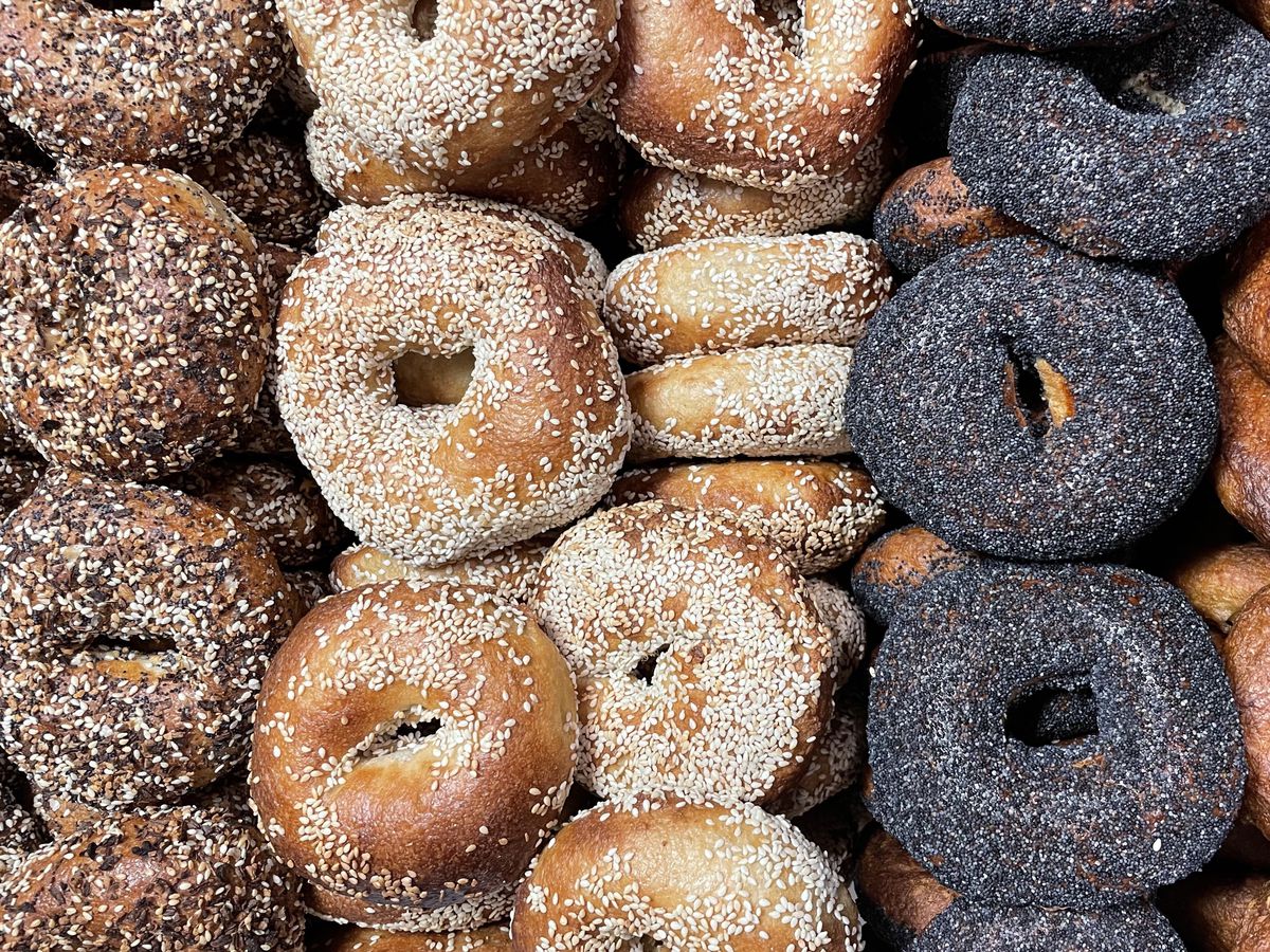 Lots of bagels.