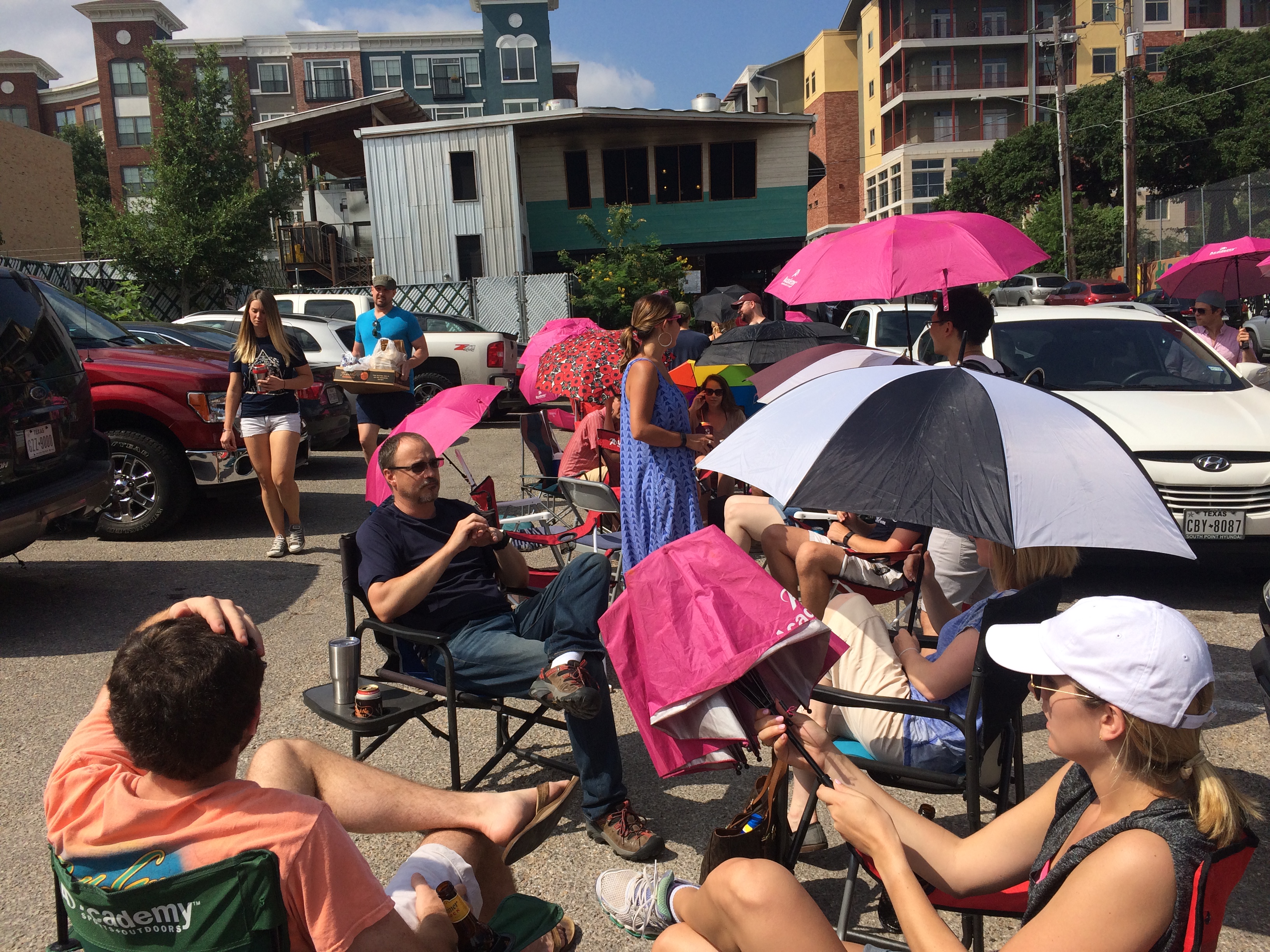 Franklin Barbecue line