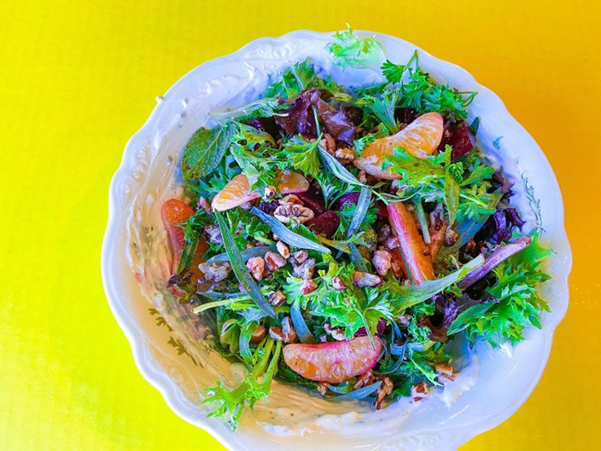 A salad.
