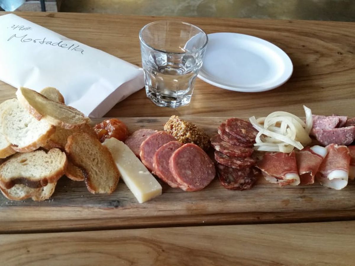 Salt & Time's salumi board