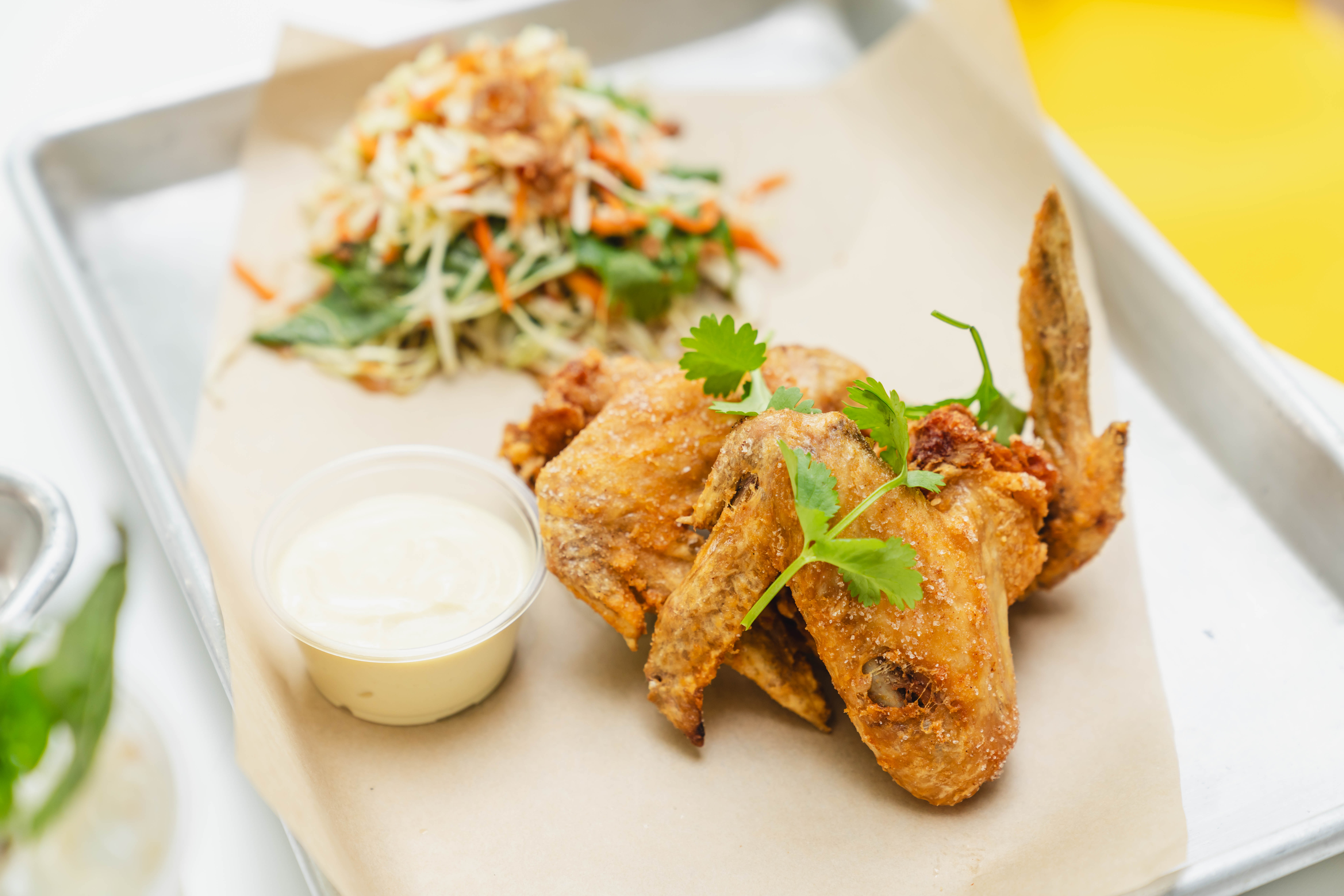Chicken wings.